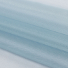 Starlight Sky Blue Polyester Mesh Organza with Silver Glitter - Folded | Mood Fabrics