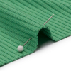 Grass Green Stretch Cotton and Modal 3x3 Rib Knit - Detail | Mood Fabrics