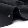 Caviar Brushed Stretch Cotton Twill - Detail | Mood Fabrics