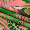 Mood Exclusive Birds of Paradise Cotton and Viscose Striped Seersucker - Folded | Mood Fabrics