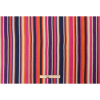 Trina Turk Pink, Orange and Navy Metallic Striped Viscose and Polyester Sweater Knit - Full | Mood Fabrics