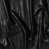 Ileana Metallic Black Textured Faux Leather | Mood Fabrics