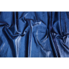 Ileana Metallic Navy Textured Faux Leather - Full | Mood Fabrics