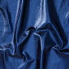 Ileana Metallic Navy Textured Faux Leather | Mood Fabrics