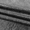 Silver Tiny Dots Foiled Stretch Polyester Jersey - Folded | Mood Fabrics