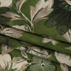Mood Exclusive Green Crowded Fields Sustainable Viscose Crepe - Folded | Mood Fabrics