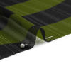 Mood Exclusive Green Delray Daze Metallic Pinstriped Polyester Chiffon - Detail | Mood Fabrics
