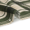 Mood Exclusive Green Parting Glass Cotton Poplin - Detail | Mood Fabrics