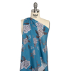 Mood Exclusive Blue Gardener's Gift Cotton Voile - Spiral | Mood Fabrics