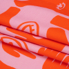 Mood Exclusive Orange Eyes on Me Stretch Cotton Woven - Folded | Mood Fabrics