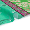 Mood Exclusive Green April in Patterns Viscose Crepe - Detail | Mood Fabrics