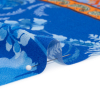 Mood Exclusive Blue April in Patterns Viscose Crepe - Detail | Mood Fabrics