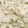 Mood Exclusive Green Fire Dogs Stretch Cotton Poplin | Mood Fabrics