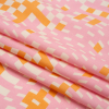 Mood Exclusive Pink Stay Wavy Baby Stretch Cotton Poplin - Folded | Mood Fabrics