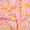 Mood Exclusive Pink Stay Wavy Baby Stretch Cotton Poplin | Mood Fabrics