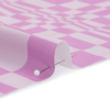 Mood Exclusive Lilac Cheeky Checkers Stretch Cotton Poplin - Detail | Mood Fabrics
