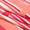 Mood Exclusive Candy Cane Window Pane Stretch Cotton Twill - Folded | Mood Fabrics