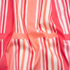 Mood Exclusive Candy Cane Window Pane Stretch Cotton Twill | Mood Fabrics