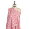 Mood Exclusive Pink Daisy Dipper Cotton Poplin - Spiral | Mood Fabrics