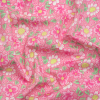 Mood Exclusive Pink Daisy Dipper Cotton Poplin | Mood Fabrics