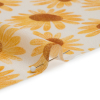 Mood Exclusive White Bit of Sun Viscose Georgette - Detail | Mood Fabrics