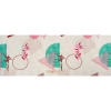Mood Exclusive Cream Calligraph Creator Stretch Polyester Seersucker - Full | Mood Fabrics