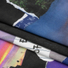 Mood Exclusive Blue Thy Eternal Summer Sustainable Viscose Crepe - Folded | Mood Fabrics