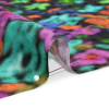 Mood Exclusive Vermillion Electric Dreamscape Sustainable Viscose Jacquard - Detail | Mood Fabrics