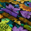 Mood Exclusive Moonlight Marigolds Sustainable Viscose Fluid Satin - Folded | Mood Fabrics