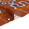 Mood Exclusive Black Petal Plaza Metallic Pinstriped Viscose Dobby - Detail | Mood Fabrics