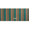 Arizona Teal, Orange and Pink Geometric Stripe Cotton Twill - Full | Mood Fabrics