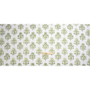 Green and White Classic Floral Printed Cotton Canvas - Full | Mood Fabrics
