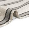 Crypton Meditae Chenille Striped Birdseye Upholstery Twill - Detail | Mood Fabrics