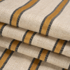 Crypton Inca Chenille Striped Birdseye Upholstery Twill - Folded | Mood Fabrics