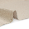 Crypton Eggshell Stain Resistant Polyester and Linen Chenille Upholstery Woven - Detail | Mood Fabrics