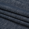 Crypton Indigo Stain Resistant Polyester and Linen Chenille Upholstery Woven - Folded | Mood Fabrics