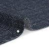 Crypton Indigo Stain Resistant Polyester and Linen Chenille Upholstery Woven - Detail | Mood Fabrics