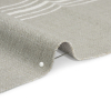 Crypton Stone Striped Stain Resistant Polyester and Linen Chenille Upholstery Woven - Detail | Mood Fabrics