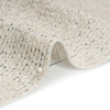 Crypton White Pepper Tweedy Stain Resistant Chenille Woven - Detail | Mood Fabrics