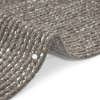 Crypton Pewter Tweedy Stain Resistant Chenille Woven - Detail | Mood Fabrics