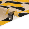 Mood Exclusive Yellow Floyd's Moon Geometric Burnout Polyester Woven - Detail | Mood Fabrics