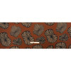 Mood Exclusive Brown Maggie's Medallions Striped Viscose Dobby - Full | Mood Fabrics