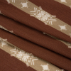 Mood Exclusive Brown Woven in Time Crinkled Gauzy Viscose Crepe - Folded | Mood Fabrics