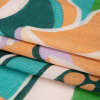 Mood Exclusive Orange Mid Mod Mushroom Slubbed Gauzy Cotton Woven - Folded | Mood Fabrics