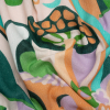 Mood Exclusive Orange Mid Mod Mushroom Slubbed Gauzy Cotton Woven | Mood Fabrics