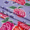Mood Exclusive Lilac Bountiful Bushes Slubbed Gauzy Cotton Woven - Folded | Mood Fabrics