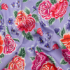 Mood Exclusive Lilac Bountiful Bushes Slubbed Gauzy Cotton Woven | Mood Fabrics