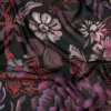 Mood Exclusive Red Ballroom Botanicals Viscose Chiffon | Mood Fabrics