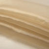 White and Gold Metallic Silk Organza - Folded | Mood Fabrics