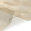 White and Gold Metallic Silk Organza - Detail | Mood Fabrics